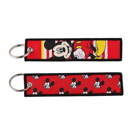 Embroidery Keychain - Disney - Mickey Mouse