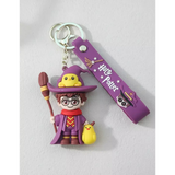 3D PVC Figure Keychain - Harry Potter - Purple Chick Variant