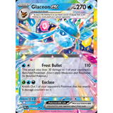 Card Keychain - Pokémon - Glaceon ex Promo 026/131, Full Art