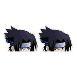 3D Lenticular Sticker - Naruto - Sasuke Uchiha Blue Eyes