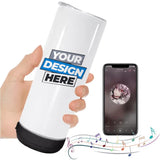 Custom Tumbler 20oz - Bluetooth Speaker