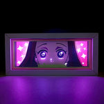 3D Paper Carving Light Lamp - Nezuko