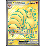 Card Keychain - Pokémon - Ninetales ex Full Art Secret Rare