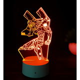 3D LED Night Light - Neon Genesis Evangelion - Evangelion Unit-01 (2)