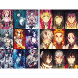 3D Lenticular Poster 12x16 - Demon Slayer - Mitsuri Kanroji, Giyu Tomioka, Gyomei Himejima, Sanemi Shinazugawa