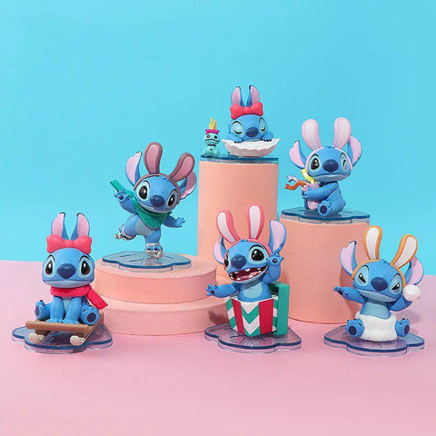 Blind Box - Cartoon  Figure - Lilo & Stitch - Bunny Winter Story