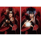 3D Lenticular Poster 12x16 - Naruto - Itachi Uchiha, Sasuke Uchiha (2)
