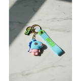 3D PVC Figure Keychain - Bt21 - Mang Standing