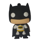 3D PVC Figure Keychain - Batman - Funko Pop White Suit