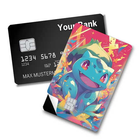 Credit Card Skin Sticker - Pokémon - Bulbasaur