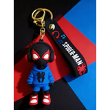 3D PVC Figure Keychain - Spider-Man - Miles Morales Hoodie Headphones Variant 2
