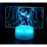 3D LED Night Light - Danganronpa - Junko Enoshima (2)