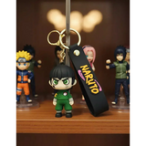 3D PVC Figure Keychain - Naruto - Rock Lee Battle Damaged