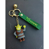 3D PVC Figure Keychain - Shrek - Smiling Fist Raised