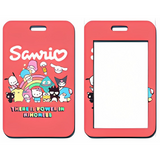 ID Card Badge Holder - Sanrio - Characters Rainbow Group Shot
