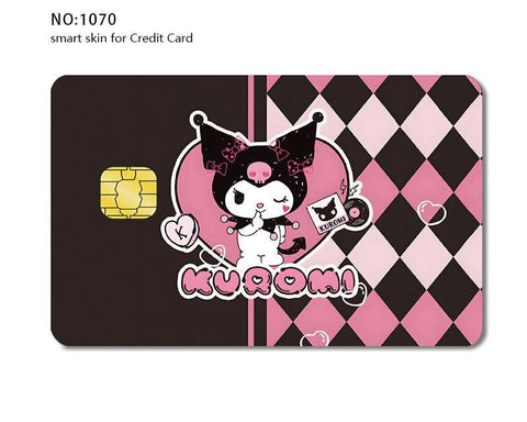 Credit Card Skin Sticker - Sanrio - Kuromi
