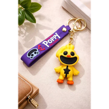 3D PVC Figure Keychain - Poppy Playtime - Dogday Smiling Critters Yellow Variant