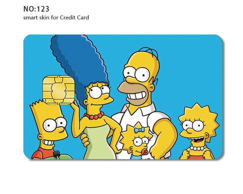 Credit Card Skin Sticker - The Simpsons