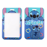 ID Card Badge Holder - Lilo & Stitch (Disney) - Stitch Hugging Plush Heart Doodles
