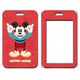 ID Card Badge Holder - Mickey & Friends - Mickey Mouse Rock And Roll
