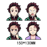 3D Lenticular Sticker - Demon Slayer - Tanjiro Kamado Four Expressions