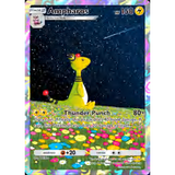 Card Keychain - Pokémon - Ampharos Stage 2 full art