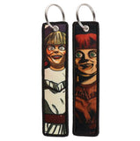 Embroidery Keychain - The Conjuring - Annabelle