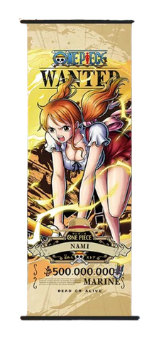 Scroll Hanging Painting - One Piece - Nami