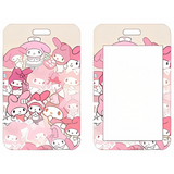 ID Card Badge Holder - Sanrio - My Melody In Various Pink Outfits