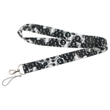 Lanyard - Skulls and Roses Pattern #2
