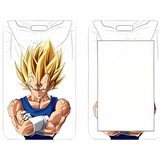 ID Card Badge Holder - Dragon Ball - Majin Vegeta Super Saiyan Blue