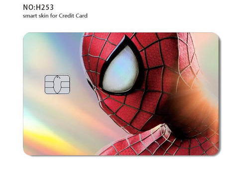 Credit Card Skin Sticker - Spiderman Holographic