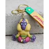3D PVC Figure Keychain - Kung Fu Panda - Master Shifu Meditating