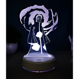 3D LED Night Light - Naruto - Uchiha Obito
