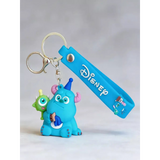 3D PVC Figure Keychain - Monster University - Sulley Mike Party Hats