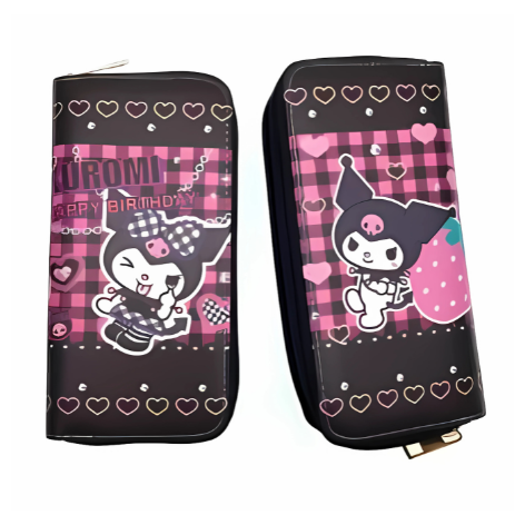 Long Wallet - Sanrio - Kuromi - Happy Birthday