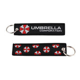 Embroidery Keychain - Resident Evil - Umbrella Corporation Logo