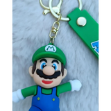 3D PVC Figure Keychain - Super Mario - Luigi Classic