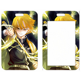 ID Card Badge Holder - Demon Slayer - Zenitsu Agatsuma With Lightning Powers