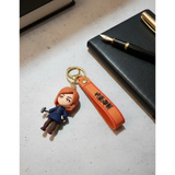 3D PVC Figure Keychain - Jujutsu Kaisen - Nobara Kugisaki Holding Hammer
