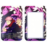 ID Card Badge Holder - Jujutsu Kaisen - Yuji Itadori And Sukuna Purple Art