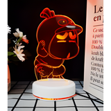 3D LED Night Light - Crayon Shin-chan - Shin-chan wearing a hat