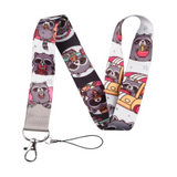 Lanyard - Raccoon Eating