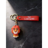 3D PVC Figure Keychain - The Lion King - Simba In Cub Form, Smiling