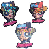 3D Lenticular Sticker - Powerpuff Girls - Sunglasses Neon