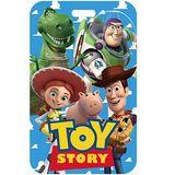 ID Card Badge Holder - Disney/Pixar - Toy Story Characters Blue Sky Clouds