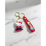 3D PVC Figure Keychain - Hello Kitty - Masquerade Gown