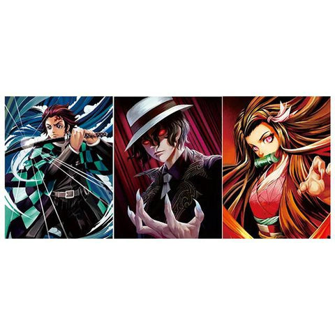 3D Lenticular Poster - Demon Slayer - Tanjiro, Nezuko & Muzan