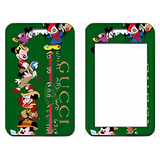ID Card Badge Holder - Mickey & Friends - Mickey Mouse In Gucci Style Green