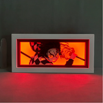3D Paper Carving Light Lamp - Demon Slayer - Tanjiro Kamado